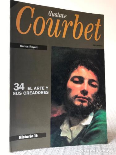 Portada del libro de Gustave Courbet. El arte y sus creadores. 34