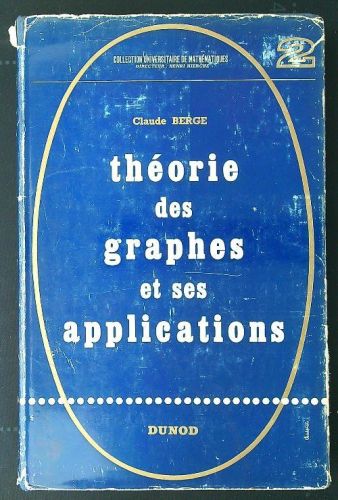 Portada del libro de Theorie des Graphes et ses Applications