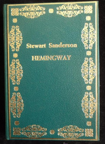 Portada del libro de HEMINGWAY. STEWART SANDERSON. EPESA. 1972 192 OAG