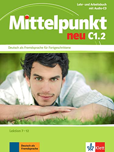 Portada del libro de Mittelpunkt neu C1.2 - Libro del alumno (U7-U12) + Cuaderno de ejercicios + CD