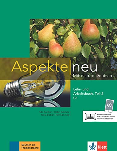 Portada del libro de Aspekte neu c1, libro del alumno y libro de ejercicios, parte 2 + cd