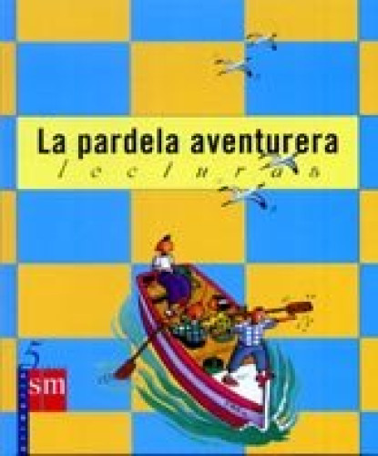 Portada del libro de Lecturas. 5º primaria. La pardela aventurera