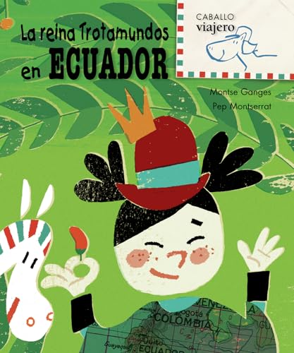 Portada del libro de La reina Trotamundos en Ecuador