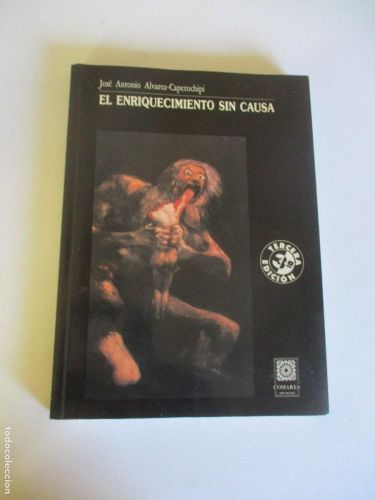 Portada del libro de El Enriquecimiento sin causa