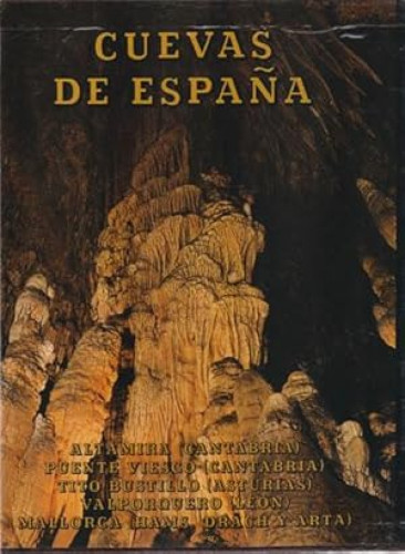 Portada del libro de Cuevas de España