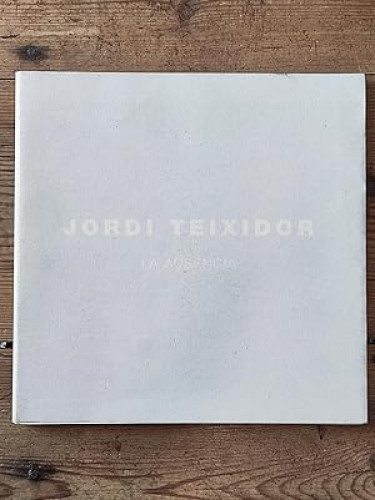 Portada del libro de Jordi Teixidor