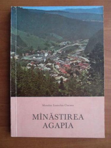 Portada del libro de MInastirea Agapia