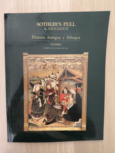Portada del libro de pintura antigua y dibujos 