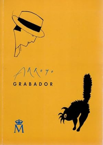 Portada del libro de Arroyo, grabador