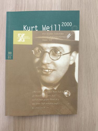 Portada del libro de kurt wei 11 2000