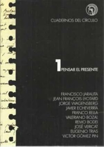 Portada del libro de Pensar el presente