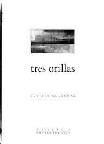 Portada del libro de Tres orillas. revista cultural