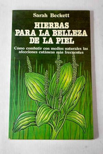 Portada del libro de Hierbas para la belleza de la piel