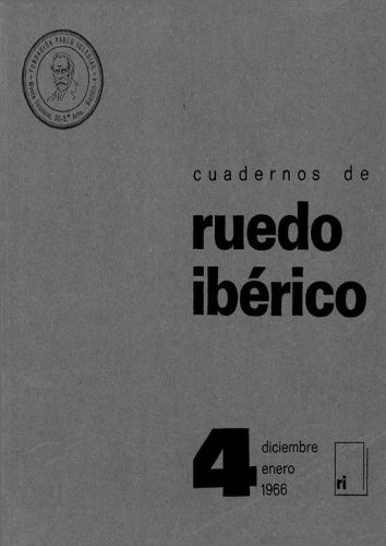 Portada del libro de Cuadernos de Ruedo Ibérico. Núm. 4