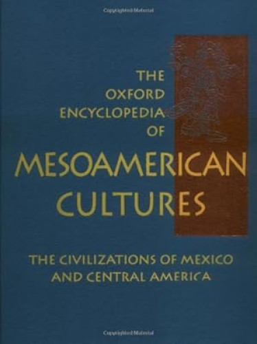 Portada del libro de The Oxford Encyclopedia of Mesoamerican Cultures