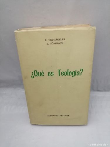 Portada del libro de ¿Qué es Teología? 