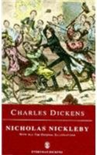 Portada del libro de Dickens : Nicholas Nickleby (Everyman Dickens)