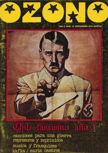 Portada del libro de Ozono : revista de música y otras muchas cosas. Núm. 12, septiembre 1976