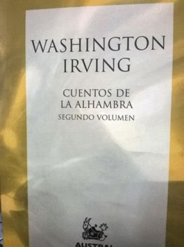 Portada del libro de CUENTOS DE LA ALHAMBRA 2