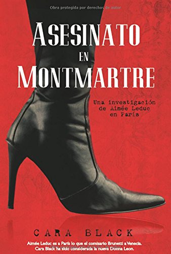 Portada del libro de Asesinato en Montmartre