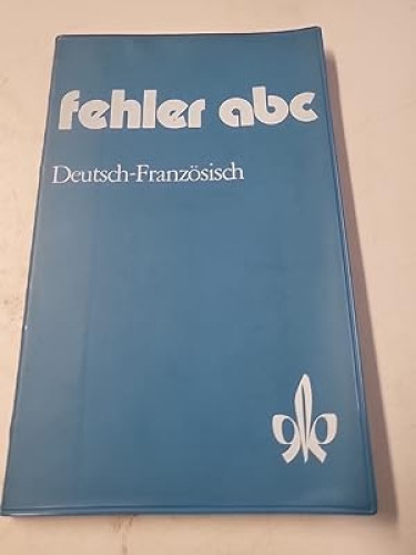 Portada del libro de Fehler-ABC