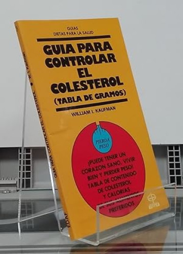 Portada del libro de Guía para controlar el colesterol