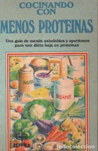 Portada del libro de Cocinando con menos proteínas