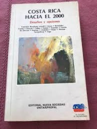 Portada del libro de Costa Rica hacia el 2000