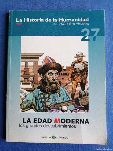 Portada del libro de La edad moderna los grandes descubrimientos