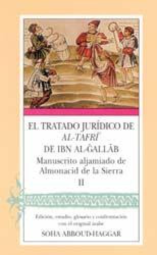 Portada del libro de El tratado jurídico de Al-Tafri de Ibn al-Gallab, Manuscrito