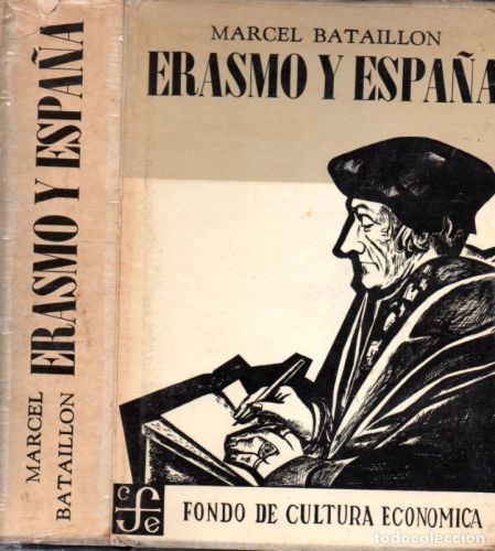 Portada del libro de ERASMO Y ESPAÑA