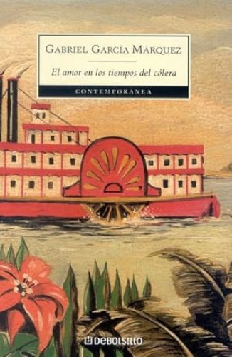 Portada del libro de El amor en los tiempos del cólera