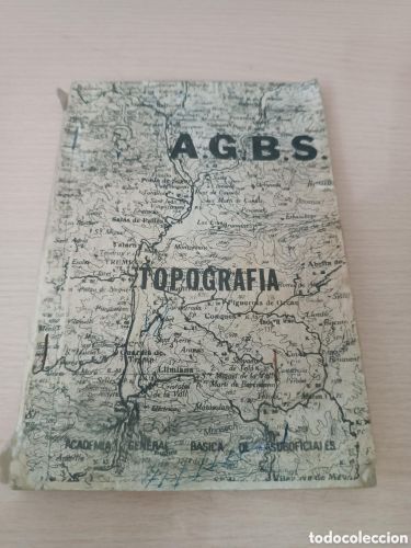 Portada del libro de LIBRO TOPOGRAFÍA MILITAR ELEMENTAL A.G.B.S