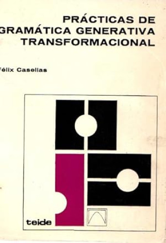 Portada del libro de Prácticas de Gramática Generativa Transformacional