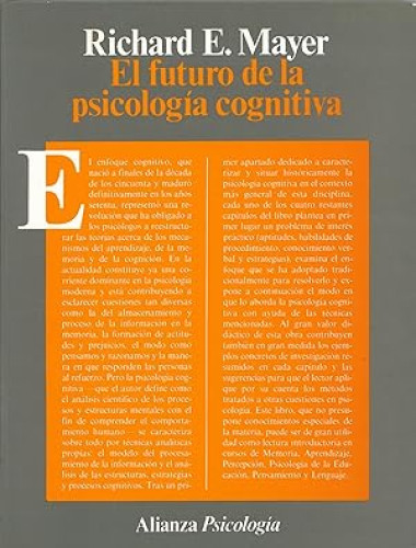 Portada del libro de El futuro de la psicología cognitiva