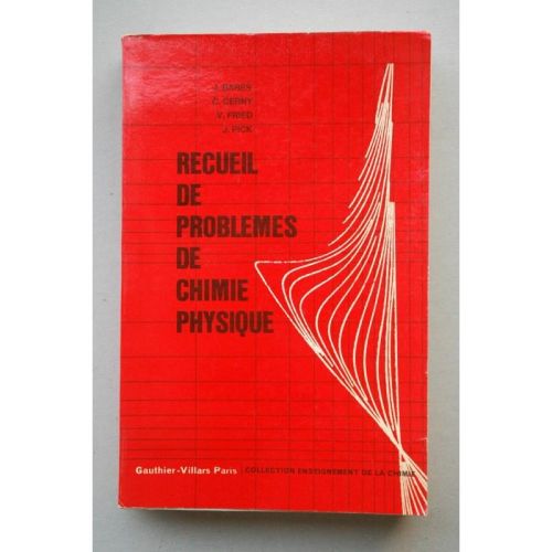 Portada del libro de RECUEIL de problèmes de chimie physique