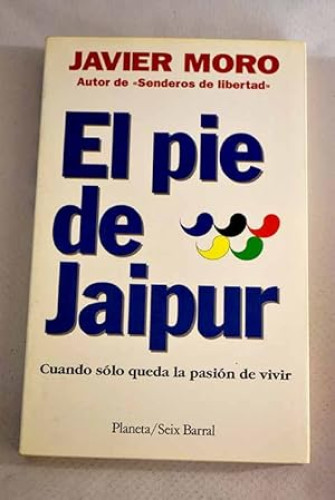 Portada del libro de El pie de Jaipur