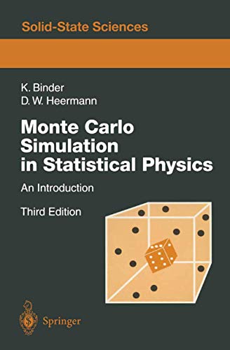 Portada del libro de MONTE CARLO SIMULATION IN STATISTICAL PHYSICS