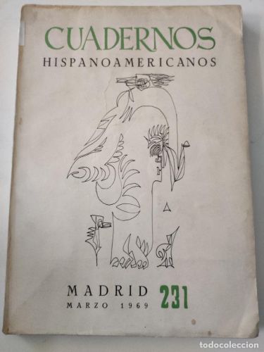 Portada del libro de Revista Cuadernos Hispanoamericanos Nº 231. Marzo1969