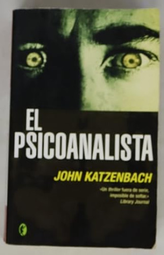 Portada del libro de El psicoanalista