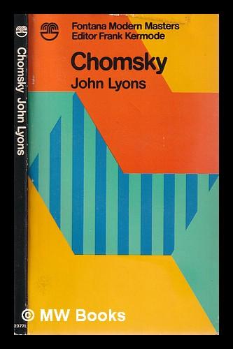 Portada del libro de Chomsky