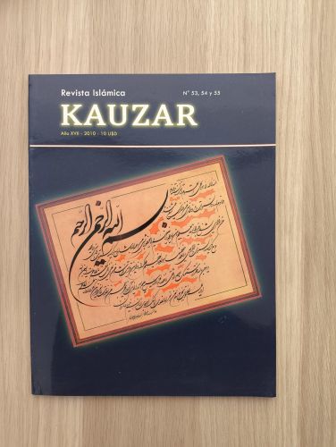 Portada del libro de Kauzar revista islamica 53,54 y 55