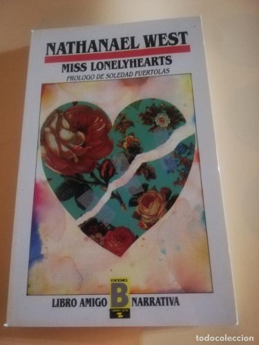 Portada del libro de MISS LONELYHEARTS. NATHANAEL WEST.