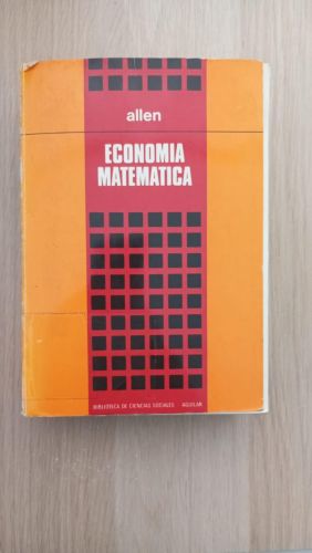Portada del libro de Economía Matemática