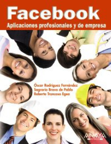 Portada del libro de Facebook. Aplicaciones profesionales y de empresa