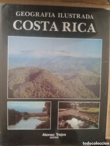 Portada del libro de Geografía ilustrada Costa Rica