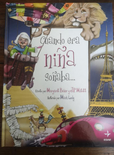 Portada del libro de Cuando Era Niña Soñaba...