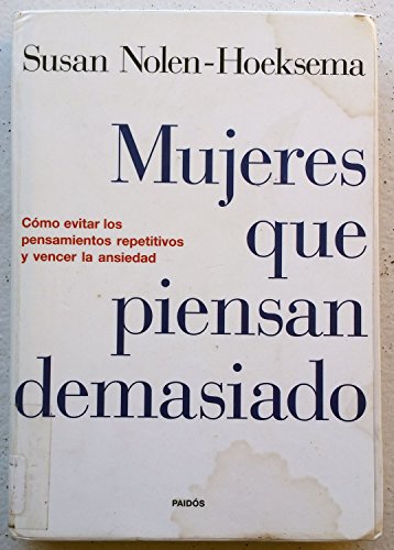 Portada del libro de Mujeres que piensan demasiado