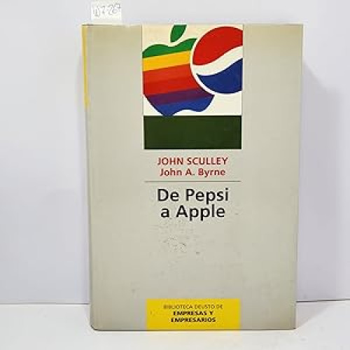 Portada del libro de De Pepsi a Apple