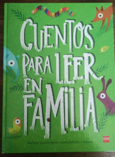 Portada del libro de Cuentos para leer en familia